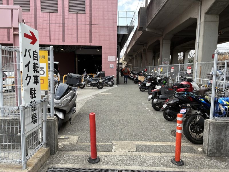 アスピア駐輪場