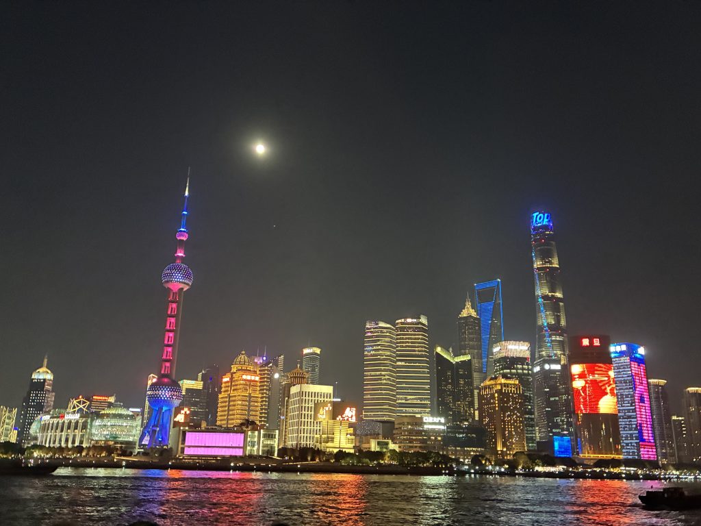 上海外灘の夜景
