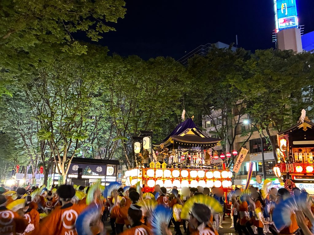 青葉まつり 宵祭り画像