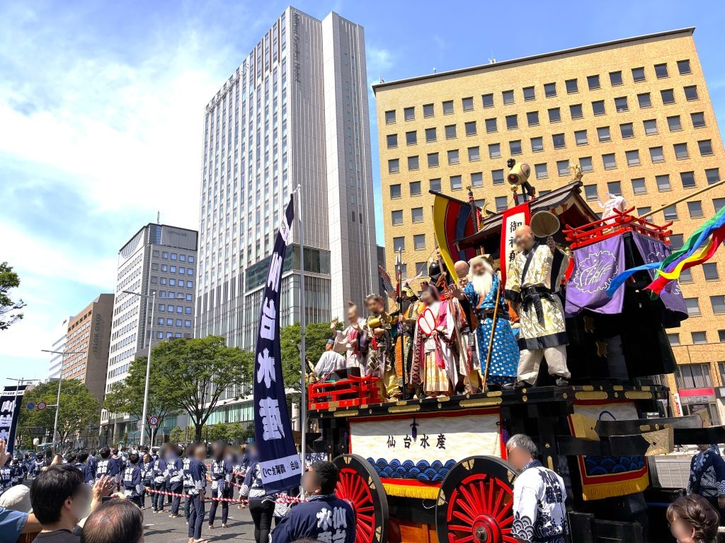 青葉まつり すずめ踊り大流し画像